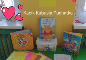 zdjęcie przedstawia "Kącik Kubusia Puchatka"