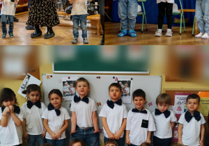 Dzieci podczas występu