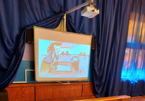 Vashti na tablicy multimedialnej