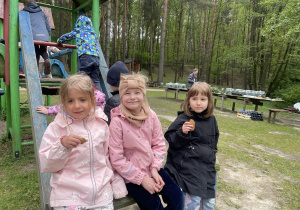 dziewczynki na placu zabaw