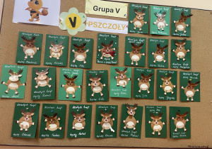 Kartki świąteczne w wykonaniu dzieci